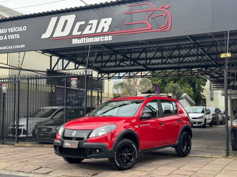 RENAULT - SANDERO - 2011/2012 - Vermelha - R$ 40.900,00